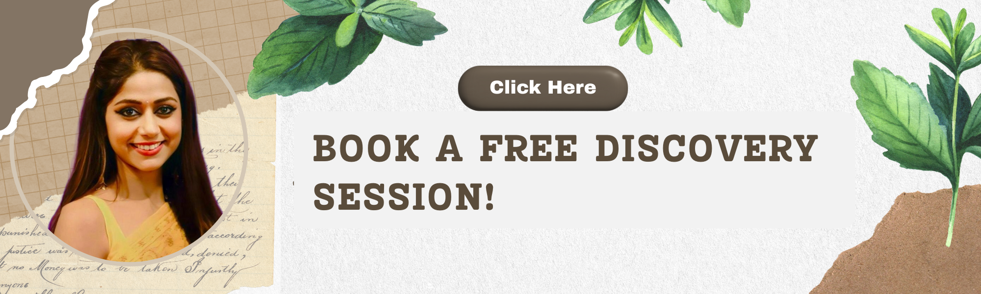 brown organic scrapbook craft artist linkedin article cover image (11)